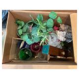 Collection of Artificial Floral Arrangements and Decorations