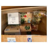 Collection of Artificial Floral Arrangements and Decorations