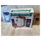 Juiceman II Classic Juicer, Pampered Chef Quick-Stir Pitcher, and BAAM2! Drain Cleaner Set