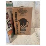 Juiceman II Classic Juicer, Pampered Chef Quick-Stir Pitcher, and BAAM2! Drain Cleaner Set