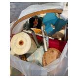 Assorted Collection of Vintage Home Decor and Craft Items