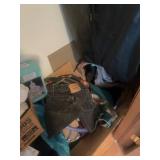 Contents of Closet Various Household Items and Seasonal Decor