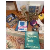 Diverse Collection of Home Decor, Books, and Accessories