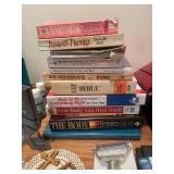 Diverse Collection of Home Decor, Books, and Accessories