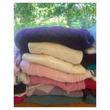 Collection of 34 Womenâs Sweaters - Various Styles and Colors