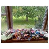 Huge Lot of Assorted Vintage Fabric Scraps