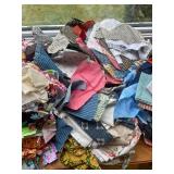 Huge Lot of Assorted Vintage Fabric Scraps