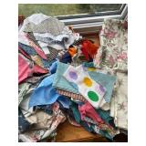 Huge Lot of Assorted Vintage Fabric Scraps