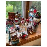 Assorted Holiday and Winter Decor Collection