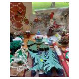 Collection of Assorted Christmas Decorations and Ornaments