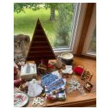 Collection of Assorted Christmas Decorations and Ornaments