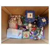 Assorted Christmas Decorations and Holiday Collectibles