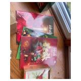 Assorted Christmas Decorations and Holiday Collectibles