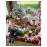 Easter Decoration Collection: Bunnies, Eggs, and More