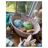 Easter Decoration Collection: Bunnies, Eggs, and More