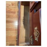 Elegant Mahogany China Cabinet with Glass Doors