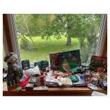Large Assortment of Christmas Decorations and Accessories