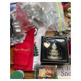 Large Assortment of Christmas Decorations and Accessories
