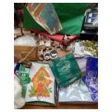Large Assortment of Christmas Decorations and Accessories