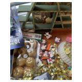 Large Assortment of Christmas Decorations and Accessories