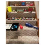 Assorted Vintage Toy Collection with Hot Wheels, Fisher Price, and Educational Toys