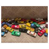 Assorted Vintage Toy Collection with Hot Wheels, Fisher Price, and Educational Toys