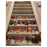 Large Collection of Halloween and Thanksgiving Decor Items