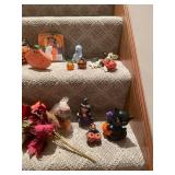 Large Collection of Halloween and Thanksgiving Decor Items