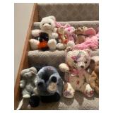 Extensive Collection of 60+ Assorted Stuffed Animals and Plush Toys