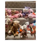 Extensive Collection of 60+ Assorted Stuffed Animals and Plush Toys
