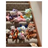 Extensive Collection of 60+ Assorted Stuffed Animals and Plush Toys