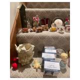 Assorted Decorative Collectibles and Home Decor Items