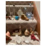 Assorted Decorative Collectibles and Home Decor Items