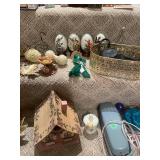 Assorted Decorative Collectibles and Home Decor Items