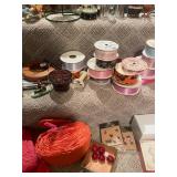 Assorted Collectible Decor and Craft Supplies Collection