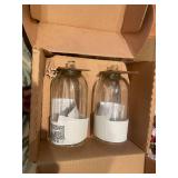 Collection of Vintage Home Interiors & Gifts Decorative Glass Items and Framed Portrait