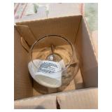 Collection of Vintage Home Interiors & Gifts Decorative Glass Items and Framed Portrait