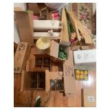 Collection of Home Decor Items and Glassware