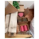 Collection of Home Decor Items and Glassware