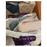 Large Assorted Lot of Fabrics in Various Colors and Patterns