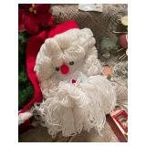 Holiday Decoration Bundle with Crystal Snowflakes and Christmas Garland