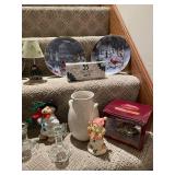 Assorted Christmas Decor and Tableware Set