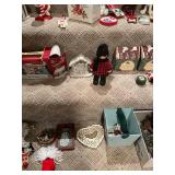 Assorted Christmas Decor and Tableware Set