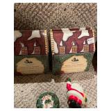 Assorted Christmas Decor and Tableware Set