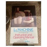 La Machine Food Processor with Manual and Set of 6 Amazing Lite