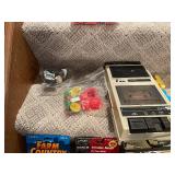 Collection of Vintage Toys, Games, and Figurines