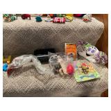 Collection of Vintage Toys, Games, and Figurines