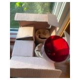 Eclectic Set of Home Decor Items Including Clock, Sandwich Maker, and More