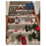 Large Collection of Christmas Decorations and Ornaments