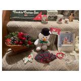 Large Collection of Christmas Decorations and Ornaments
